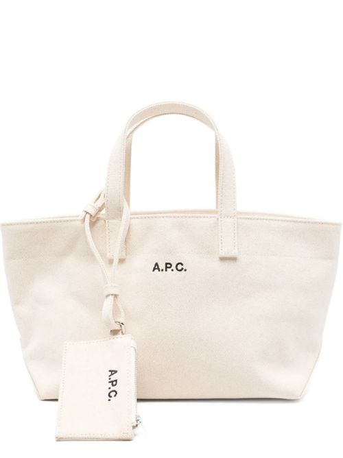 LE DRUMMER TOILE SMALL A.P.C. | COHMP-F67045AAD ECRU